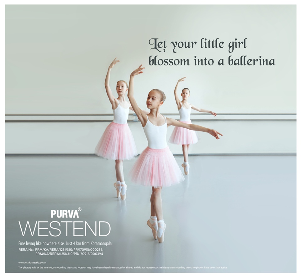 Let your little girl blossom into a ballerina at Purva Westend in Bangalore Update
